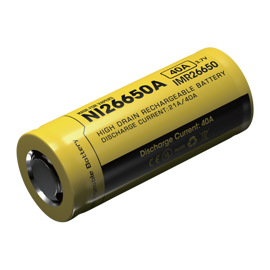 Nitecore IMR26650A 4200mAh lithium batteri 40Ah